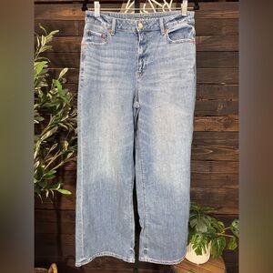 American Eagle Outfitters Super High-Rise Baggy Wide Leg Jean